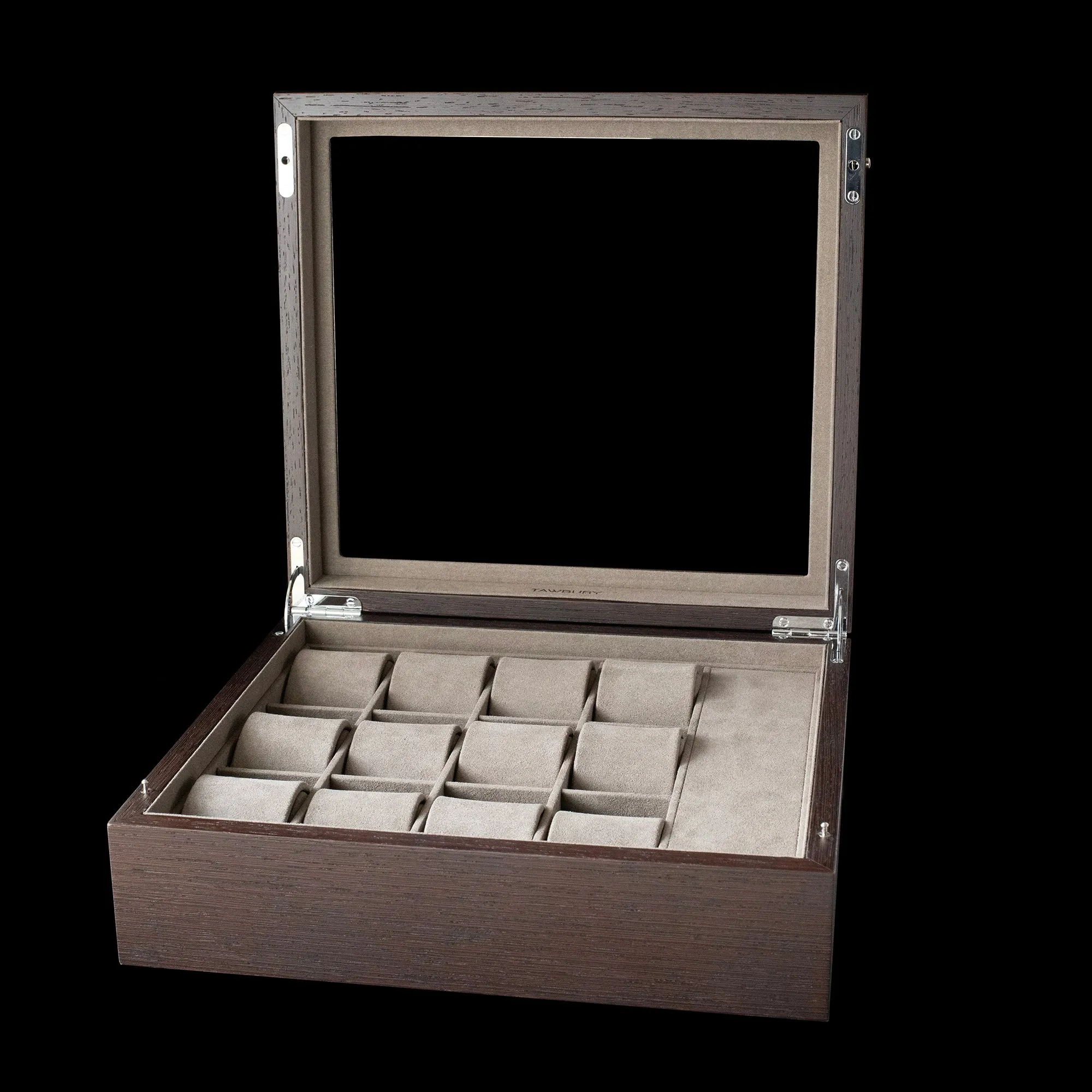 Watch Box - Tawbury Grove 12 Slot with Glass Lid