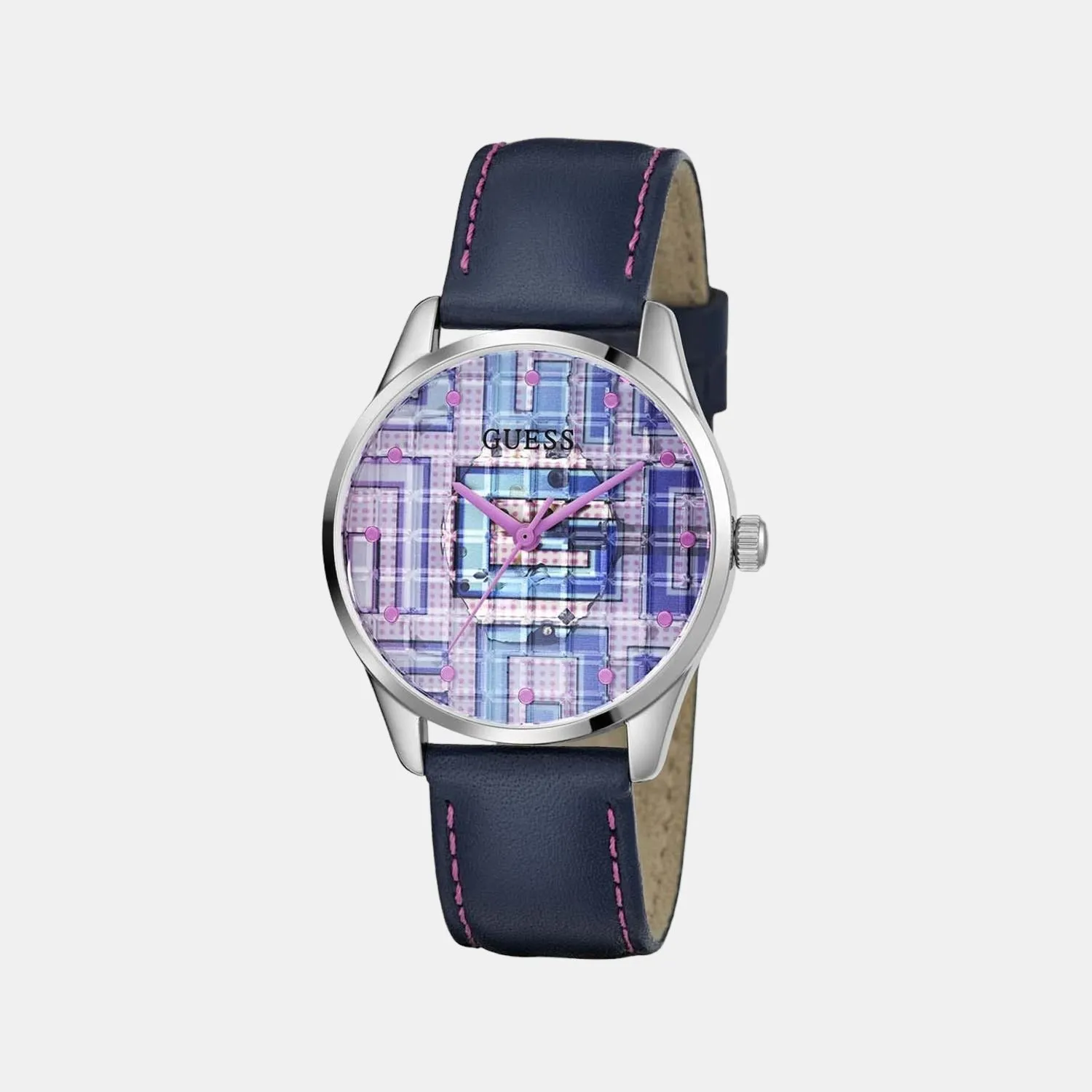 Women Analog Leather Watch GW0480L1