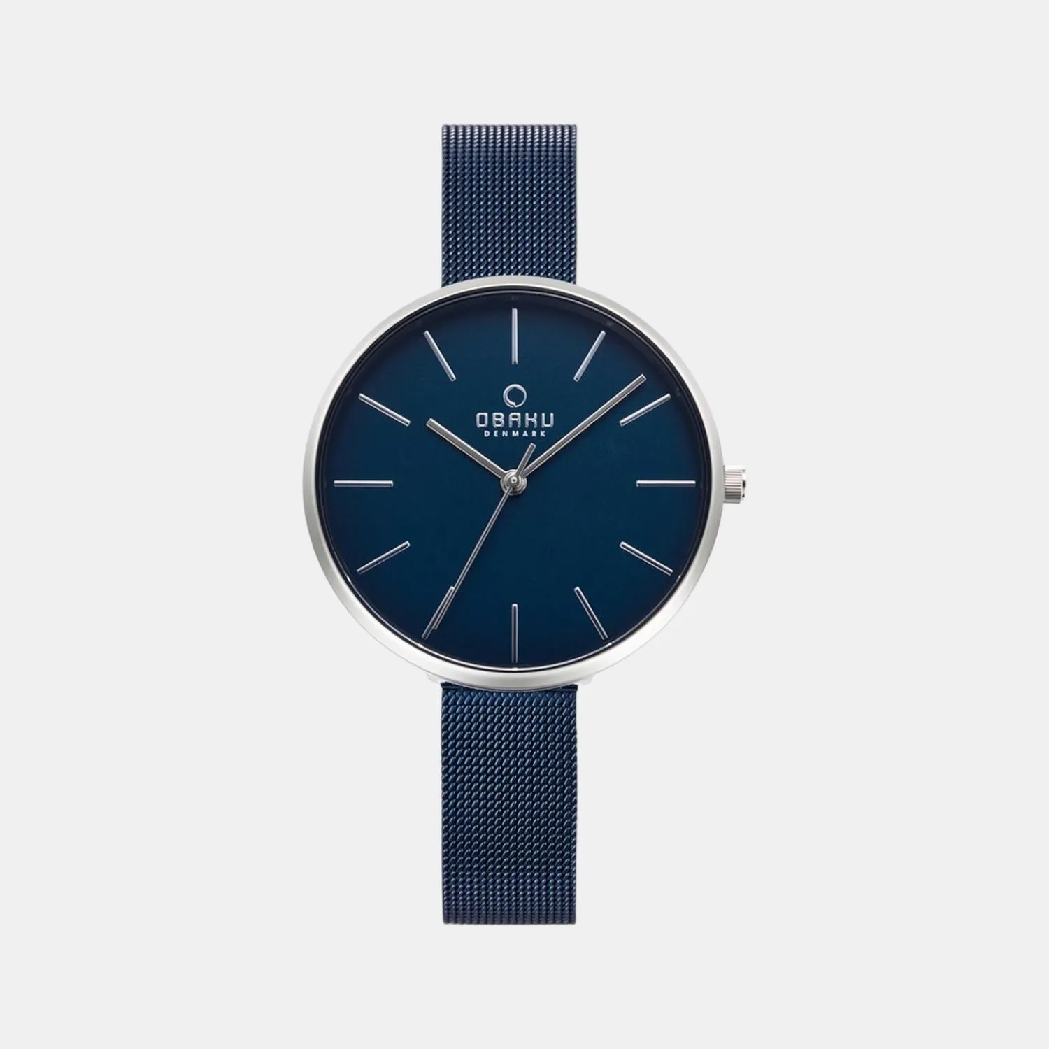 Women's Blue Analog Stainless Steel Watch V211LXCLML
