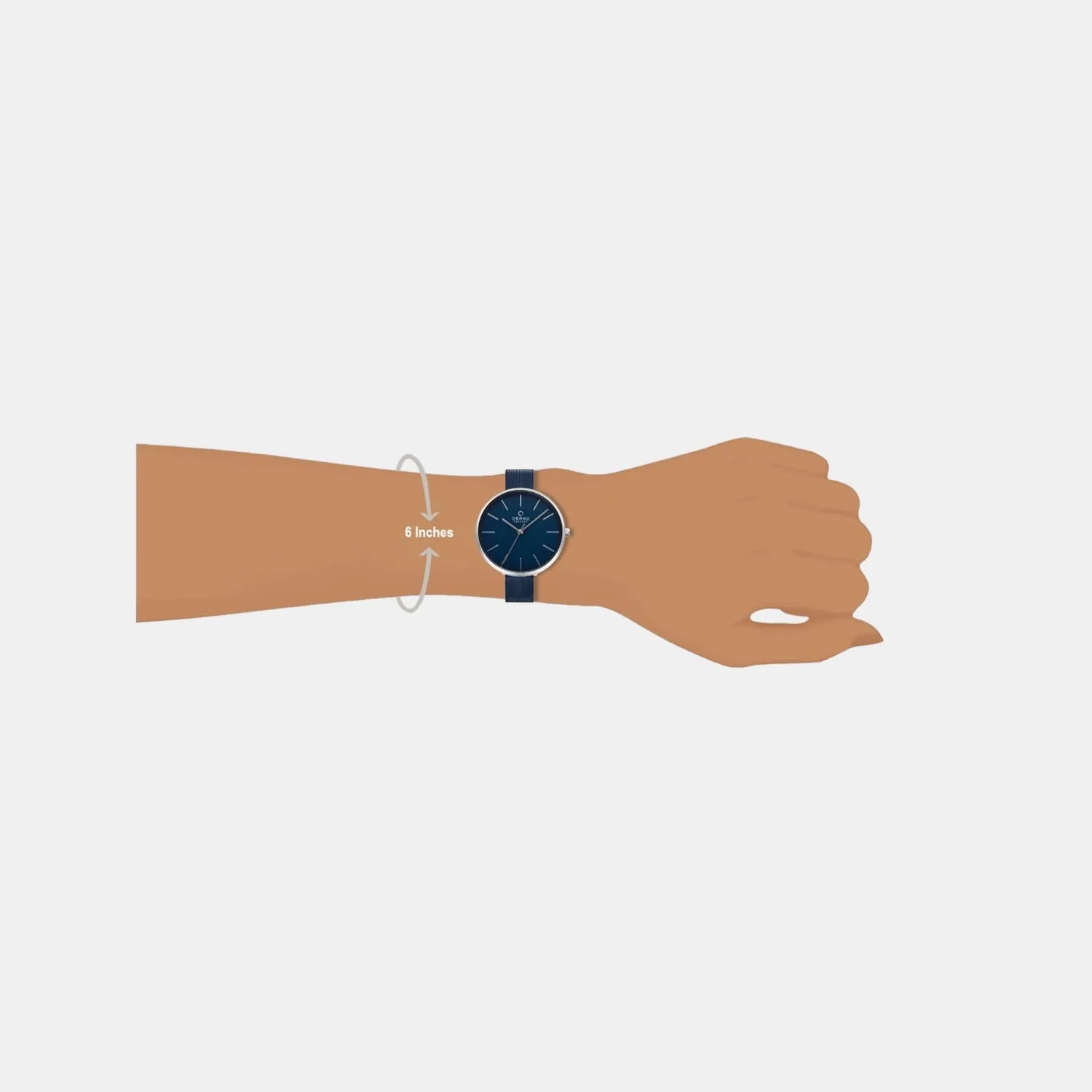 Women's Blue Analog Stainless Steel Watch V211LXCLML